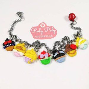 Disney Princess Bracelet Aurora SnowWhite Rapunzel Ariel Jasmine Belle Cinderell